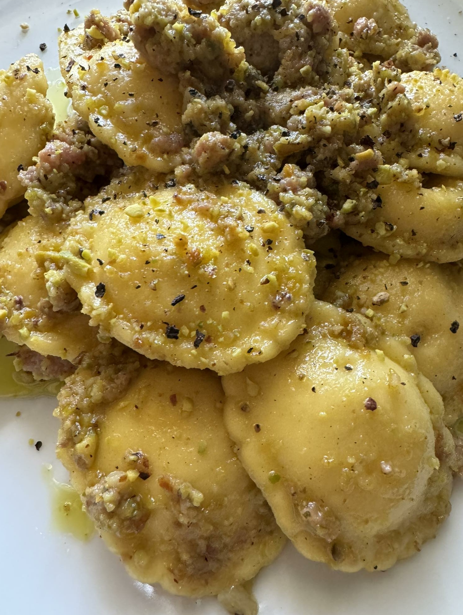 Maltese Sausage and Pistachio Pesto Ravioli - Maltese Sausage Guide