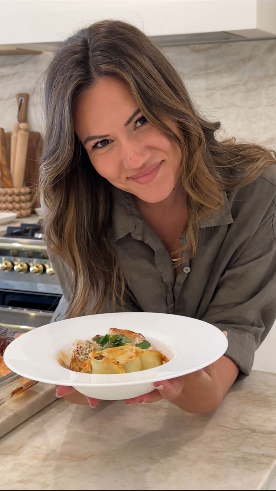 Fresh Pasta Roses with Maltese Sausage in a Creamy Béchamel Sauce - Maltese Sausage Guide